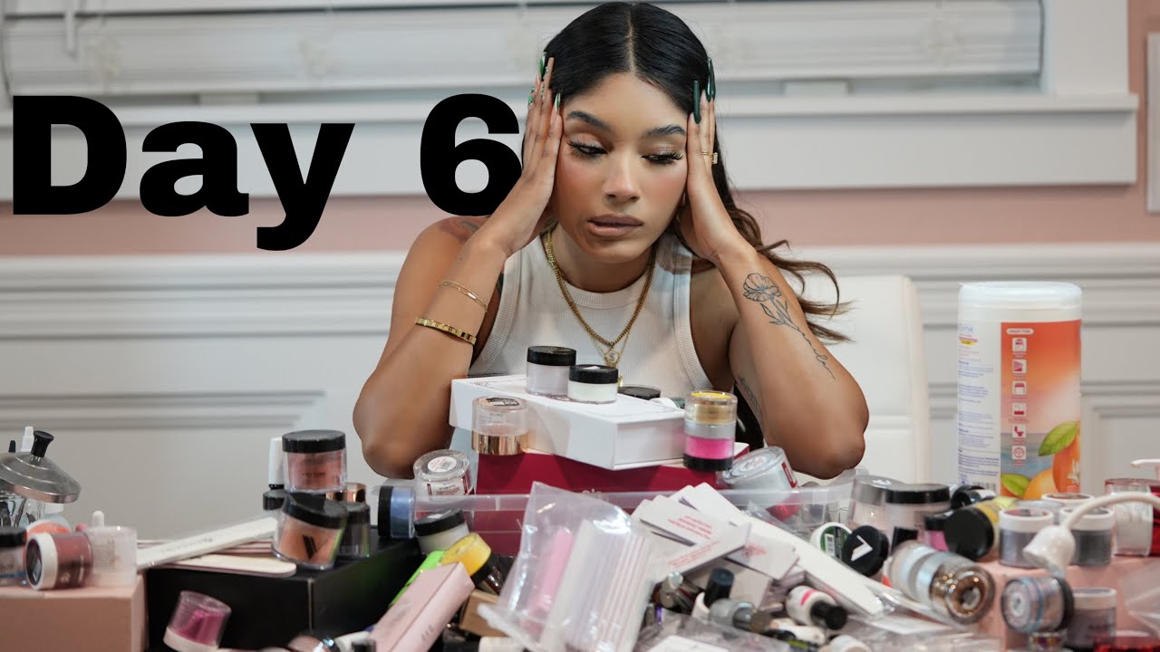 Organize & Clean With Me: Nail Salon Edition + Q&A | Nailmas