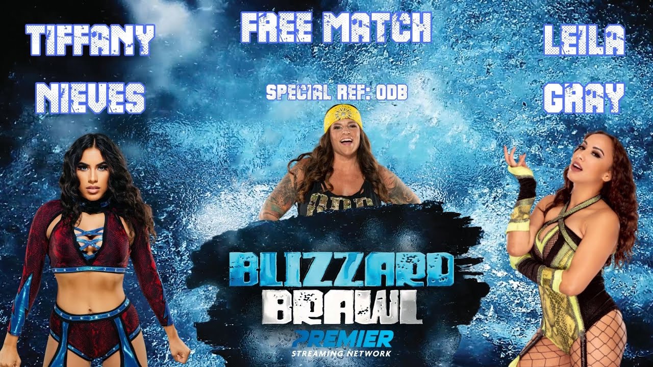 Leila Gray vs Tiffany Nieves | ODB as guest Ref | GLCW Blizzard Brawl '22 | PSN Wrestling