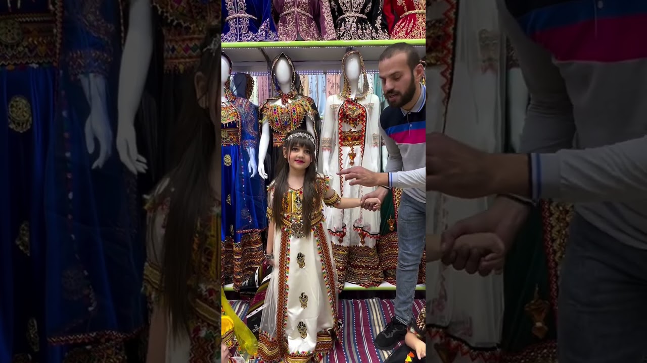 قبايلي بنات صغار 🥰🤩 بوتيك الوجدان 💞 بوتيك حسناء💜 احلى وافضل وابهي قبايلي براعم 💚