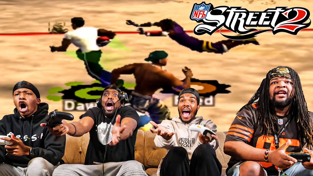 The Most Intense Wiggle Stix 2v2 Ever! (NFL Street 2)