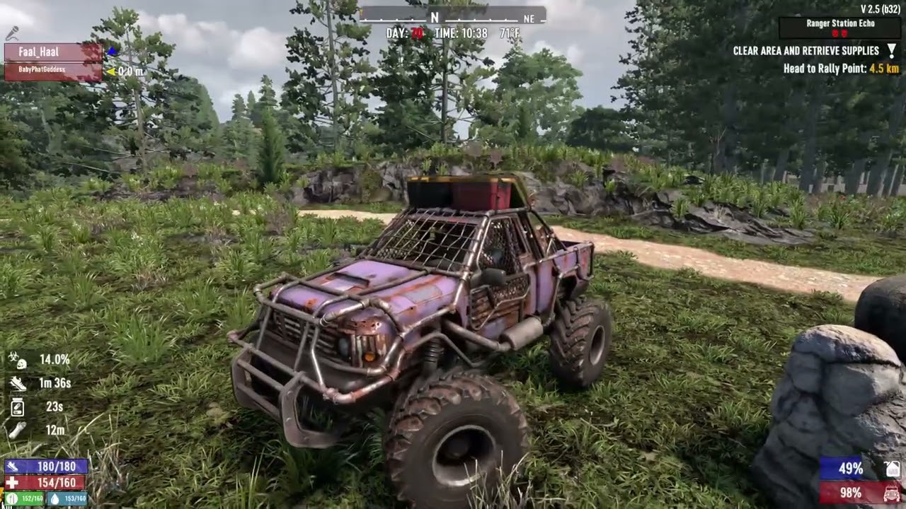 7days to die horde Night 70