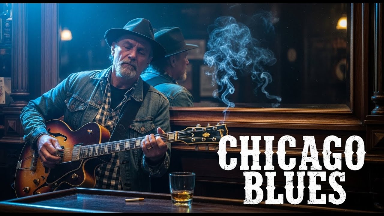 Slow Blues Guitar 2026 – Chicago Blues Inspired Soulful Night Session