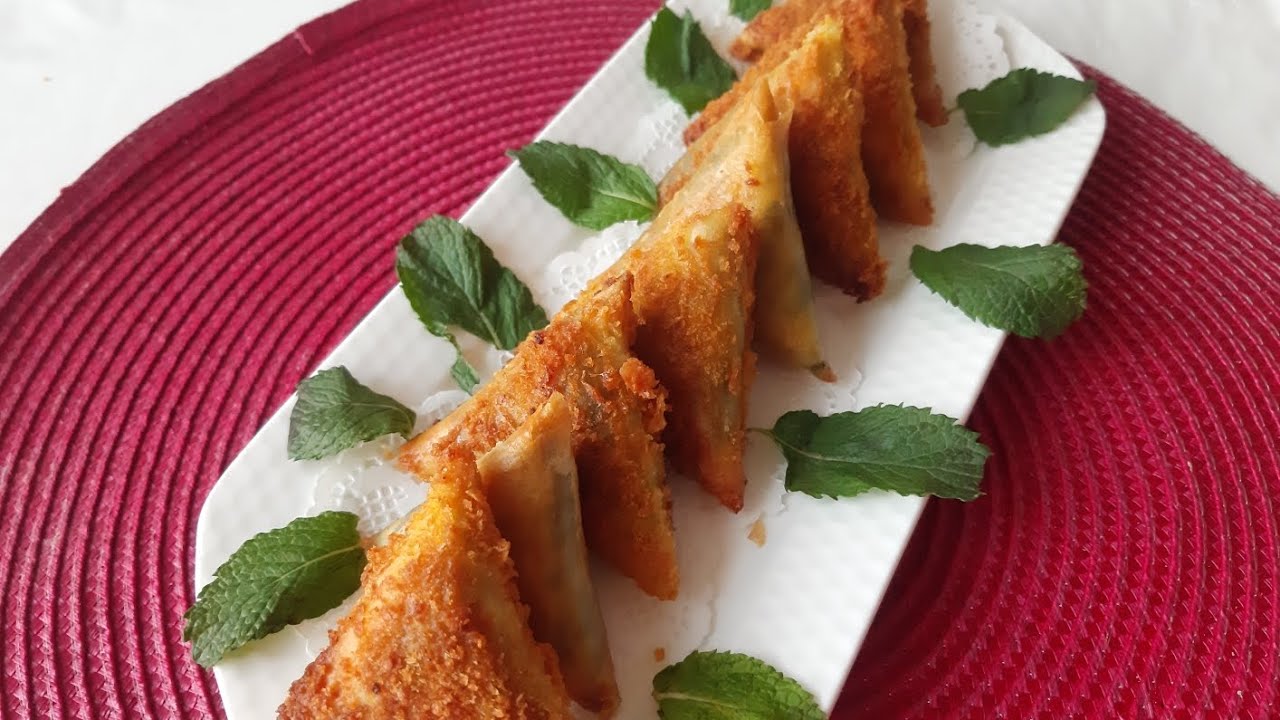 طريقة تحضير بريوات بالسبانخ و الفرماج 