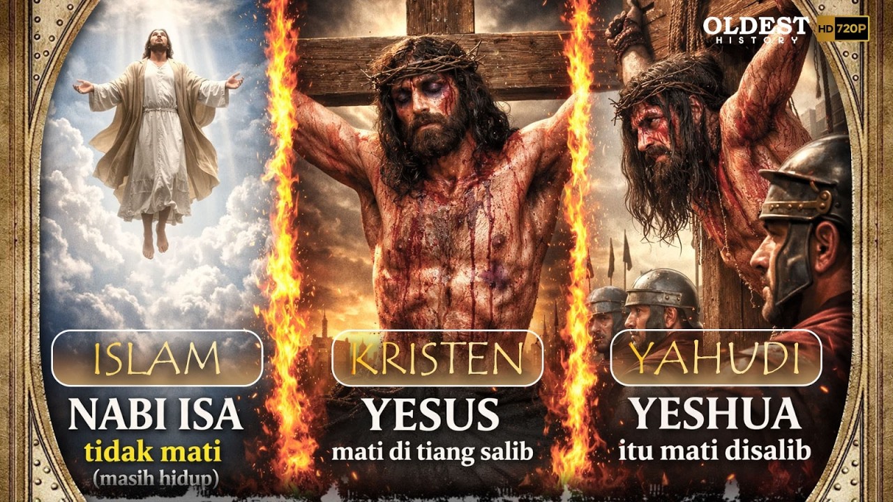 Benarkah Yesus Mati di Salib? Ulama Islam Bongkar Kesalahan Besar Yahudi dan Kristen!