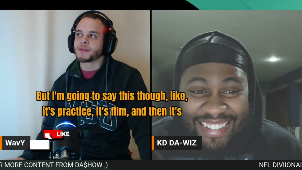 NFL DIVISIONAL ROUND W/DA$HOW WAvY & DA-WIZ