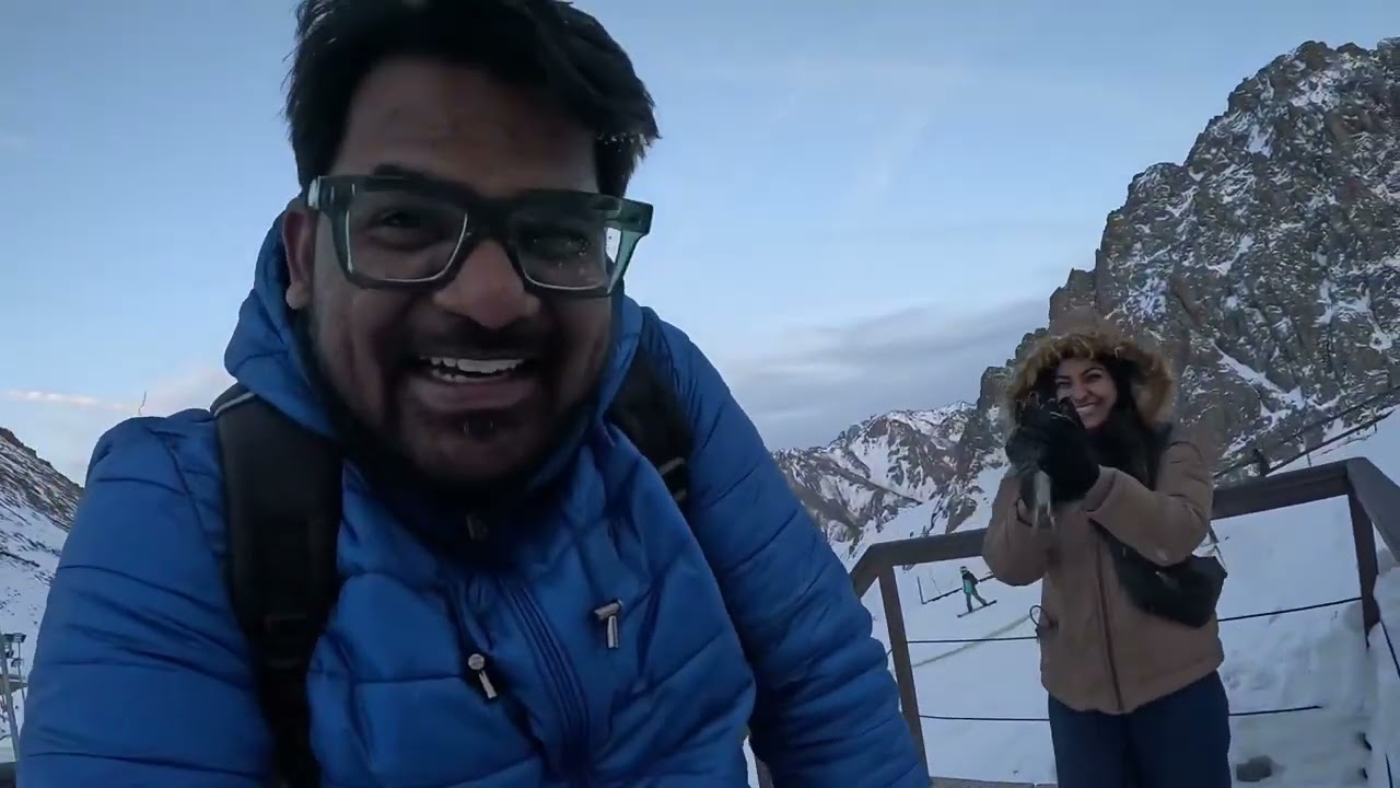 Exploring Shymbulak Ski Resort 🇰🇿| Kazakhstan’s Hidden Winter Gem | #almaty #skiing #shymbulak #snow
