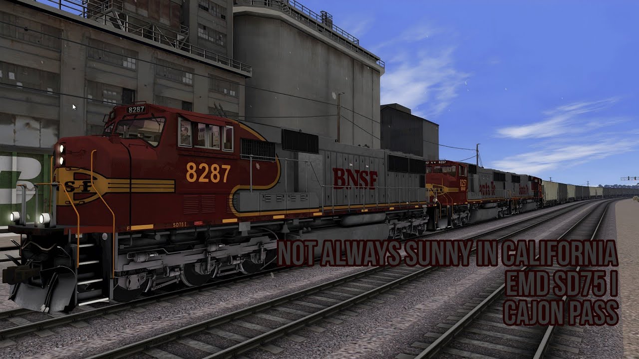 Train Simulator 2015 - Not always sunny in California