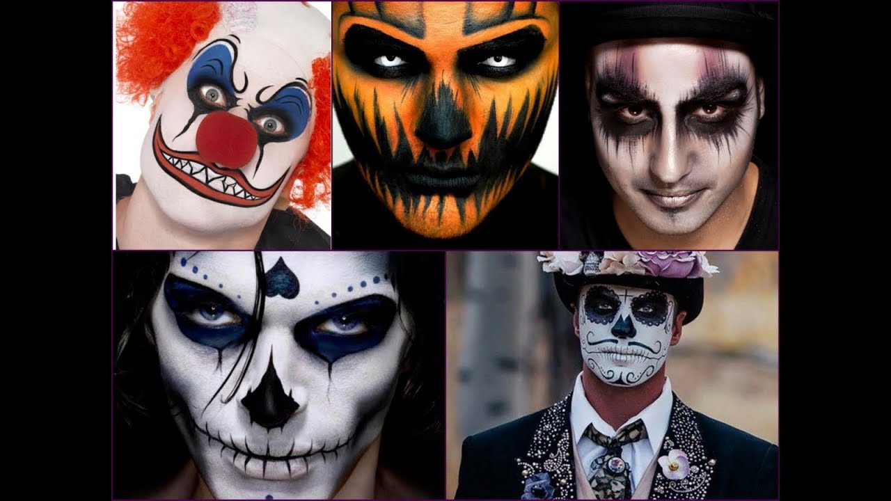 Top-30 Mens Halloween Makeup Ideas