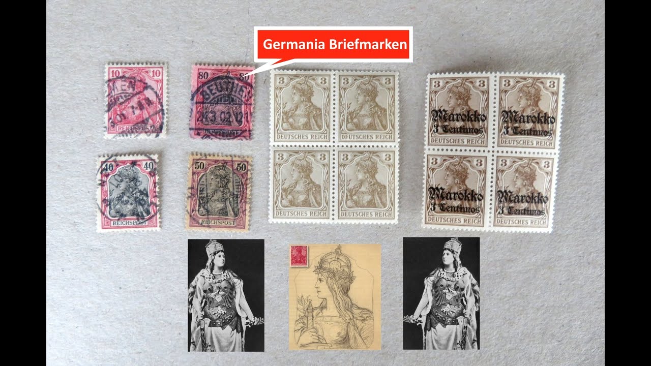 Die Germania-Briefmarken - Ikonen der deutschen Philatelie