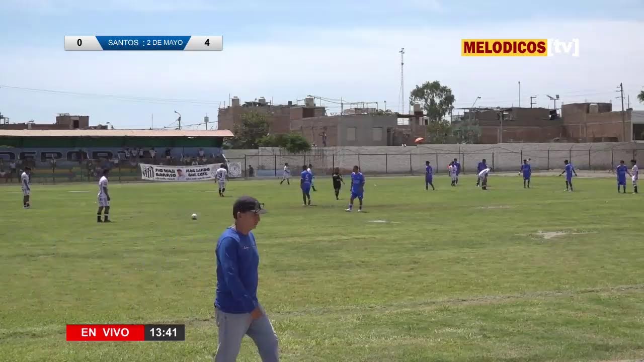 SANTOS FC vs DOS DE MAYO.