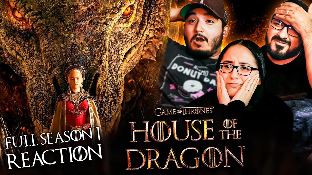 **HOUSE OF THE DRAGON** FULL SEASON 1 REACTION!! | Group Reaction | Game Of Thrones