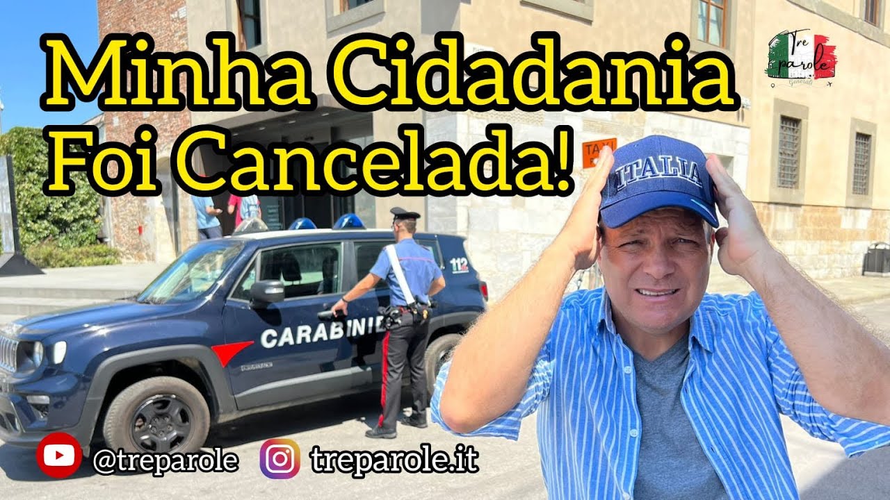 Cidadania Italiana Cancelada