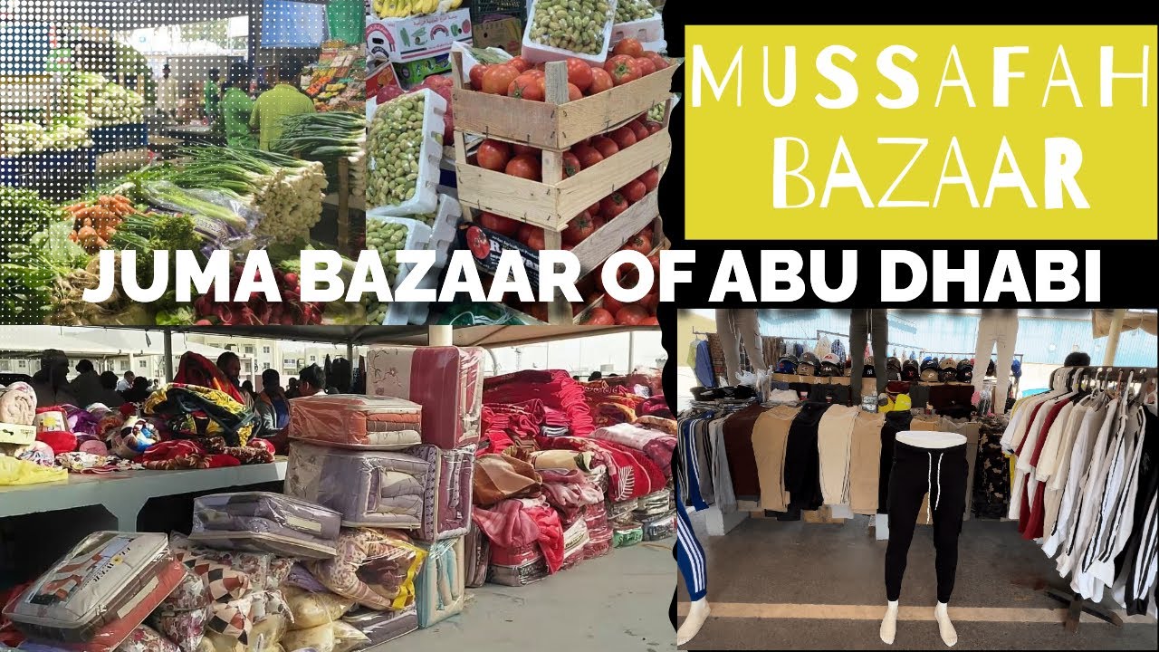 Sasta Bazaar - Mussafah Bazaar - Bangali Market of Abu Dhabi - Fruit & Vegetable Market