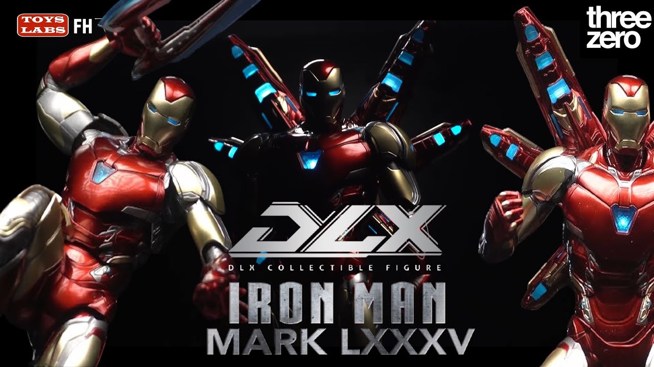 Unboxing ThreeZero Avengers Infinity Saga DLX IRON MAN MK85