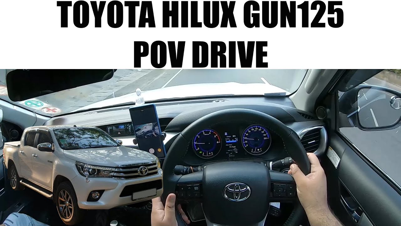Toyota Hilux GUN125 POV Drive