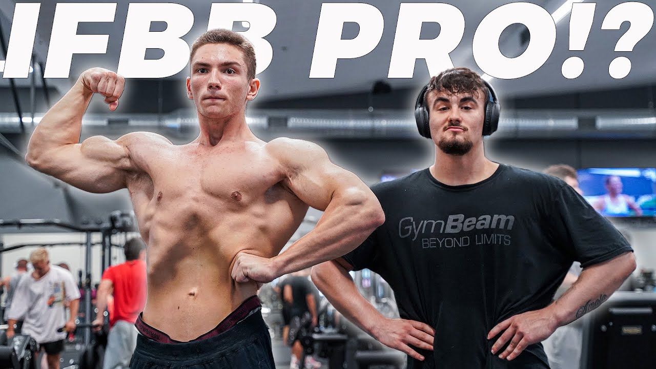 NAJMLAJŠI SLOVENSKI IFBB PRO!? | PUSH WORKOUT W/ GAŠPER REBERNAK