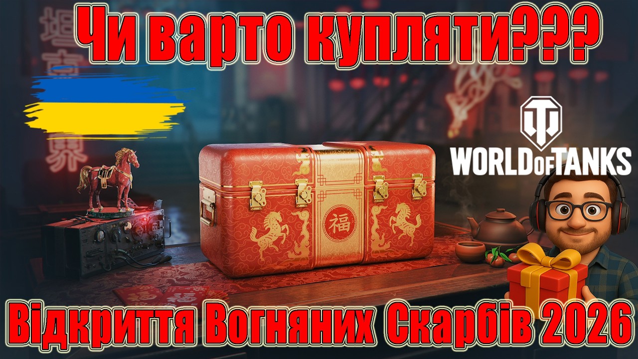 Відкриття Вогняних Скарбів 2026🐴🔥Чи варто купляти??? #wot_ua #Be_Zone_UA💙💛