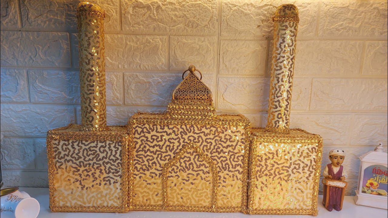 عمل زينة رمضان مسجد 