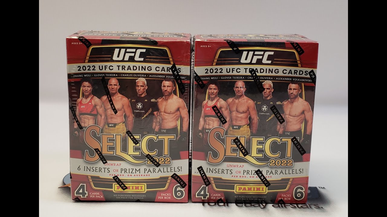 2022 Select UFC Blaster Boxes Card Opening #cardopening #ufc #panini