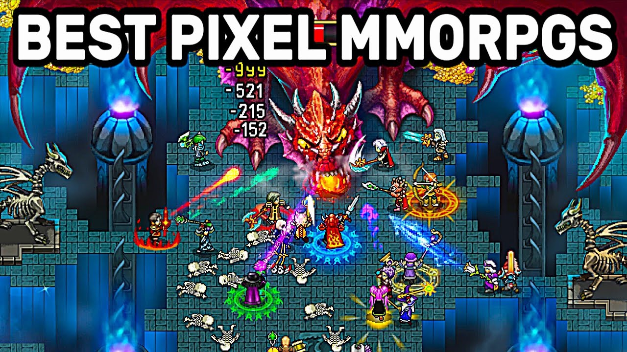 BEST PIXEL ART MMORPGS 2026! GEMS YOU HAVEN'T TRIED (MMORPG)