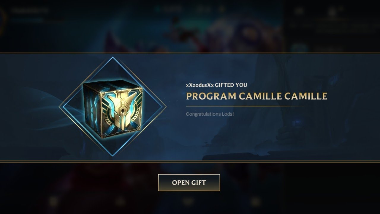 Someone gifted me Program Camille | Wild Rift