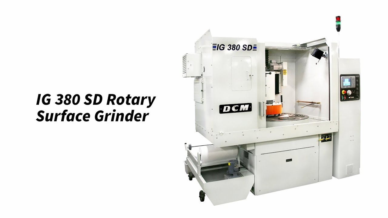 DCM Tech IG 380 SD Rotary Surface Grinder