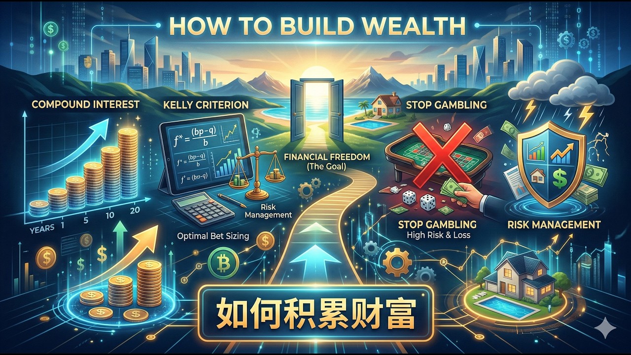 告别死工资！揭秘隐藏70年的数学天才公式，为什么“梭哈”一定会破产？