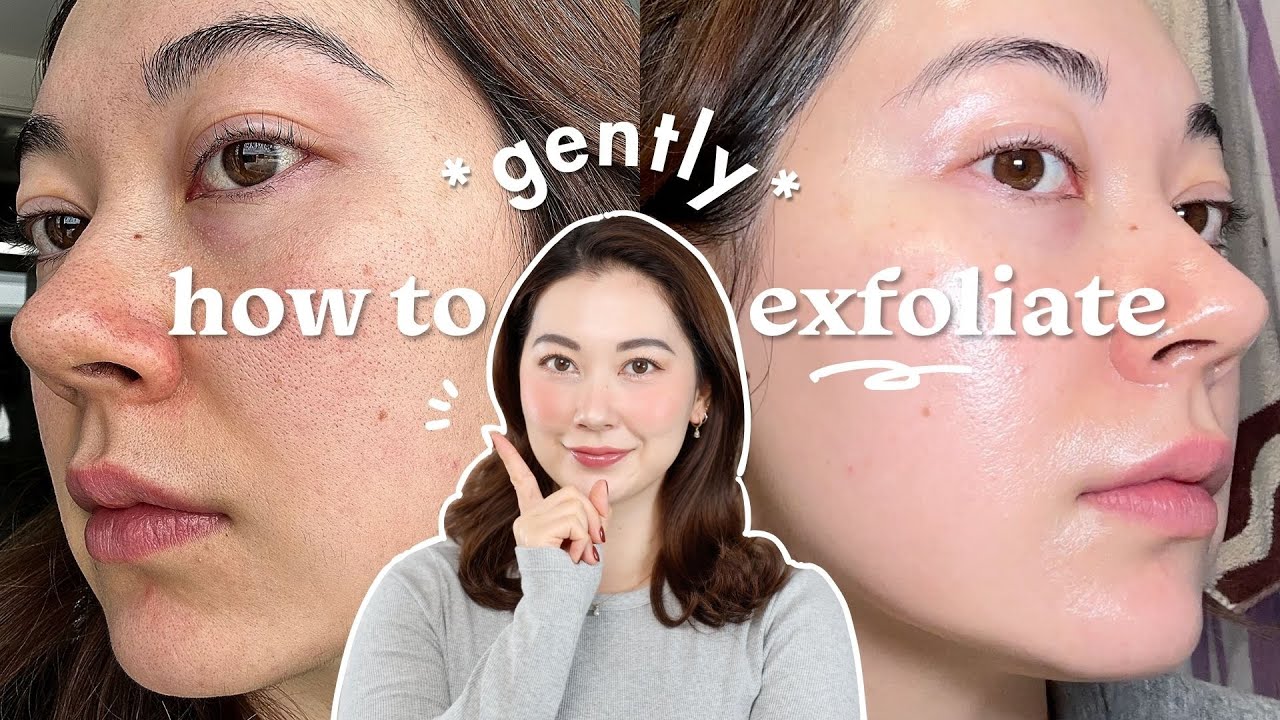 How I *gently* exfoliate for soft & smooth skin~