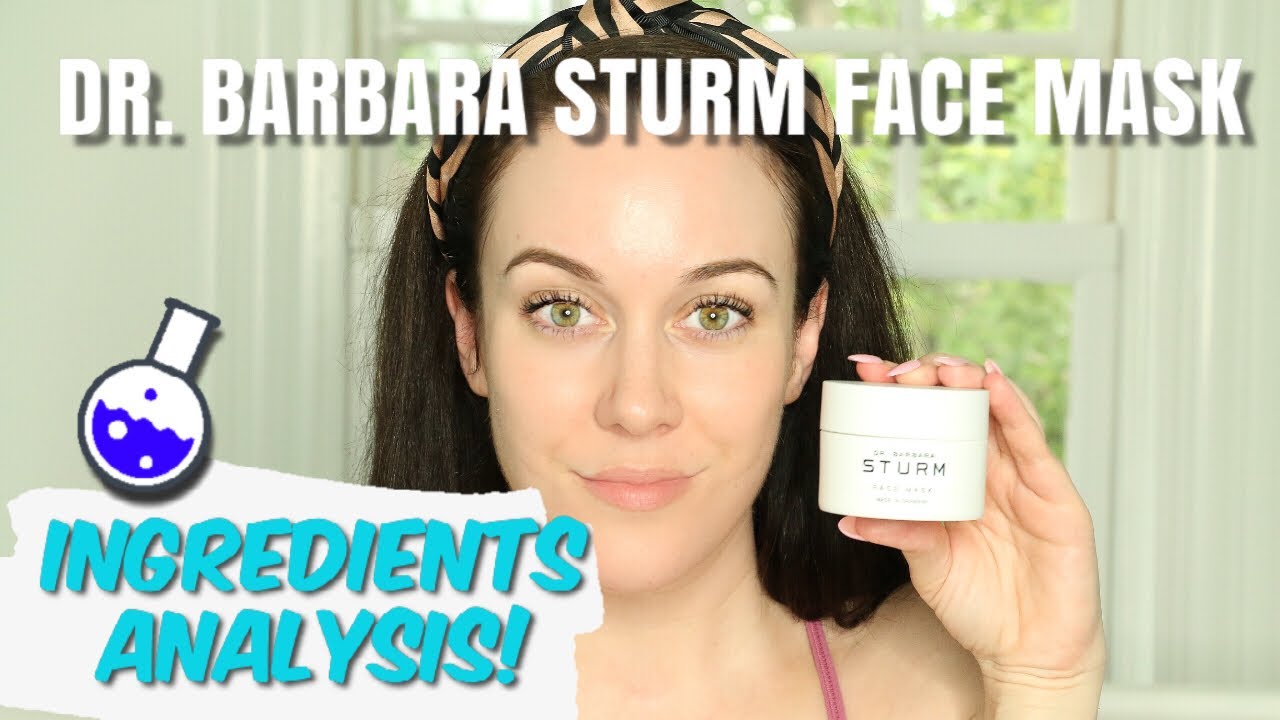 DR. BARBARA STURM FACE MASK💎🧖‍♀️Ingredients Review + Application Demo