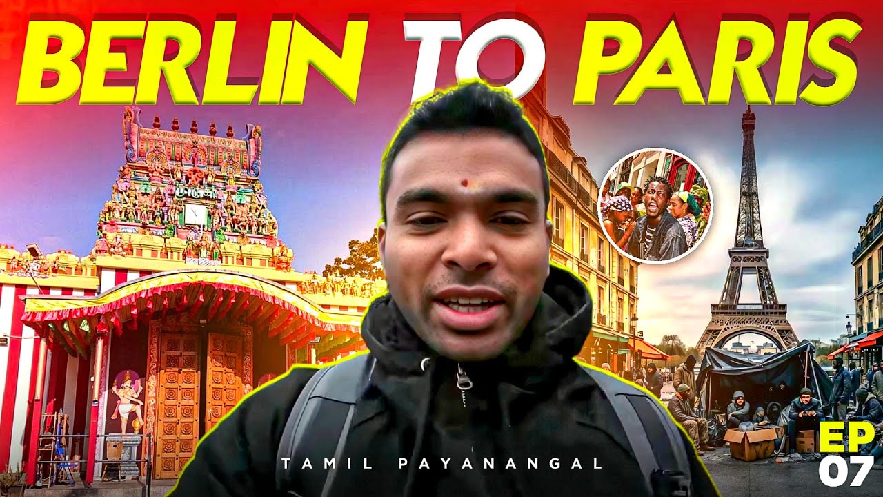 பெர்லின் பிறந்தநாள் சர்ப்ரைஸ் 🔥 | முருகன் கோவில் & பாரிஸ் ஈபிள் டவர் ரேஸ்  | Tamil Payanangal