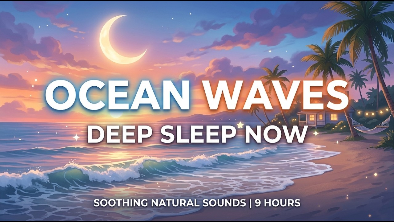 LIVE Ocean Waves 🌊 24/7 &ndash; Relaxing Sea Sounds for Sleep, Study & Meditation