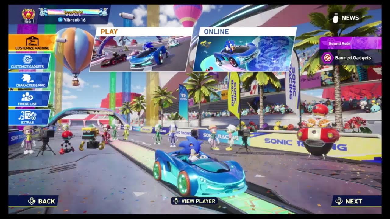 Sonic Racing CrossWorlds: Legend Competition Round 2. (Pt.2.)