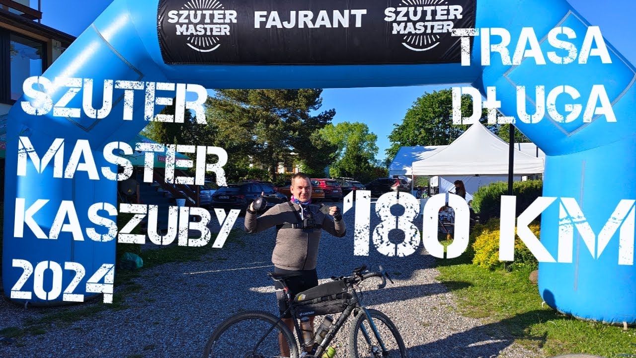 Szuter Master Kaszuby 2024 - trasa długa (180 km)