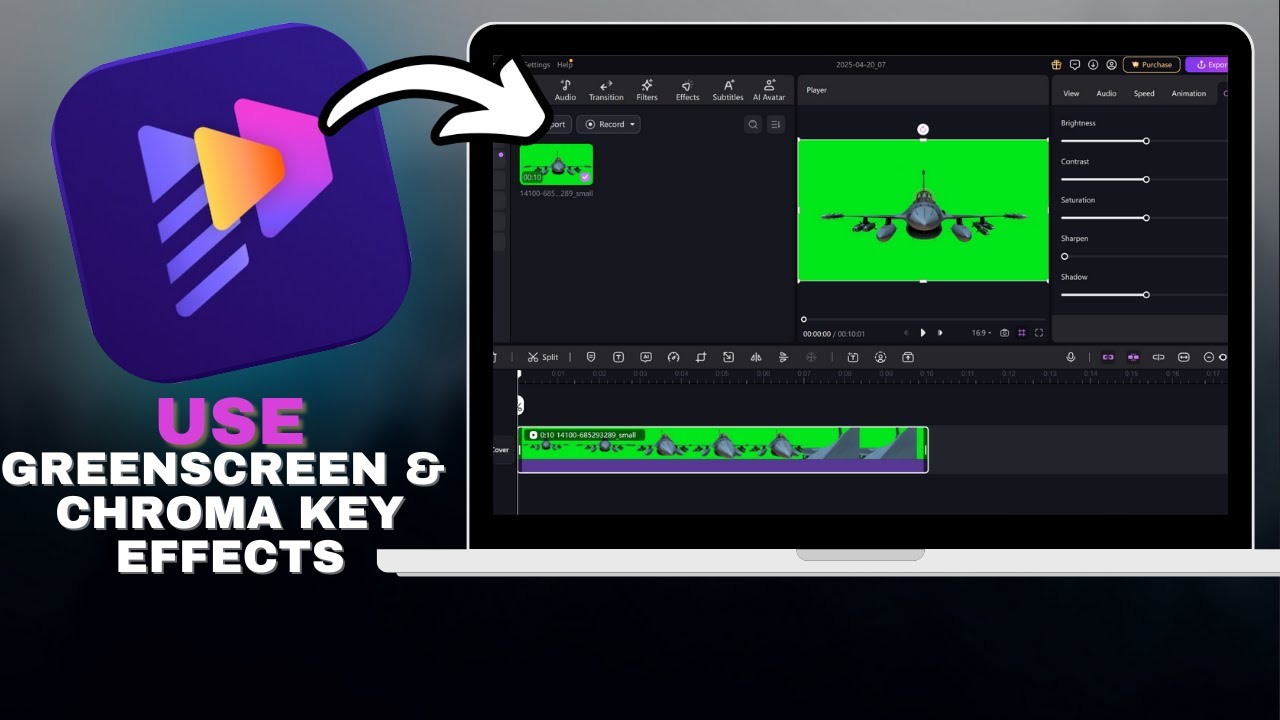 How to USE Green Screen & Chroma Key Effects in HitPaw Edimakor in SECONDS!