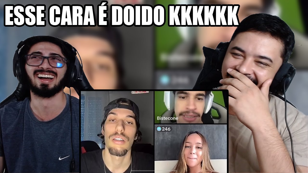 REACT BISTECONE E EMILY FERRER ESTÃO NAMORANDO? (Cortes do vai dar namoro do julio)