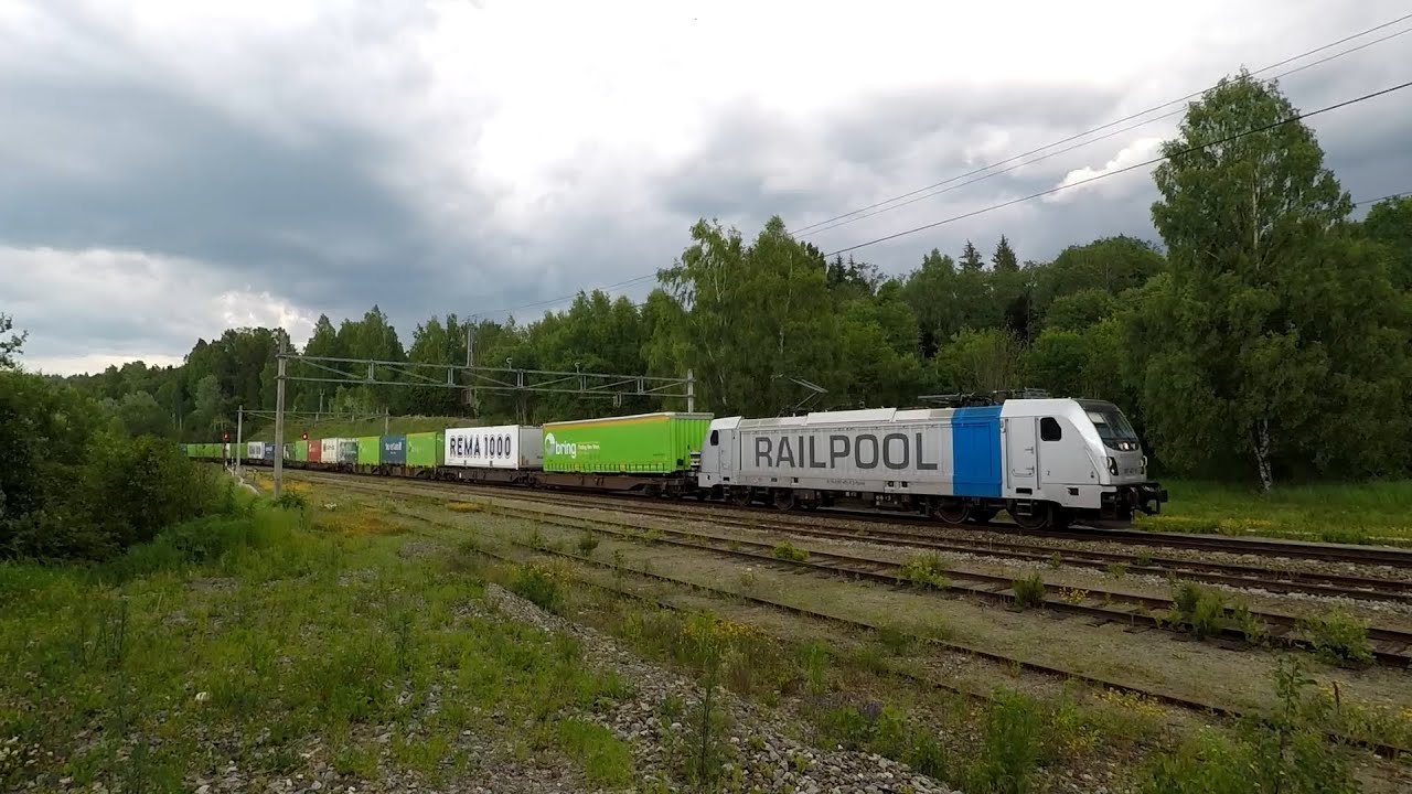 Togspotting Juni 2020 - dag 5 - Hønefoss/Tyristrand/Åmot/Hval/Roa