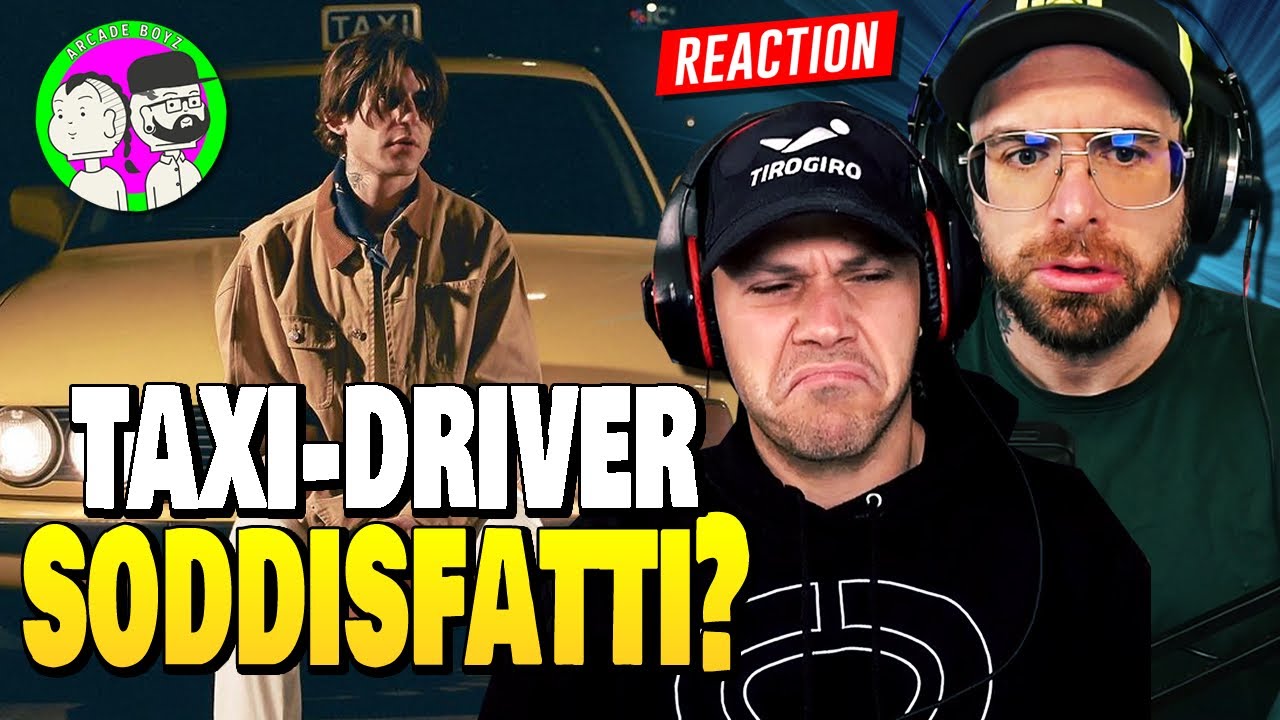 RKOMI - TAXI DRIVER [ REACTION & ANALISI UFFICIALE ] by Arcade Boyz