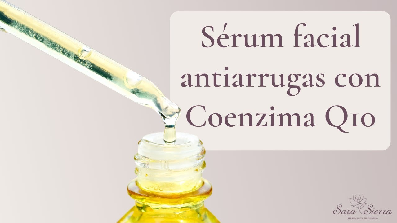 SERUM FACIAL con Coenzima Q10 | Antiarrugas  | 🌺 RECETA COSMÉTICA NATURAL 🌺