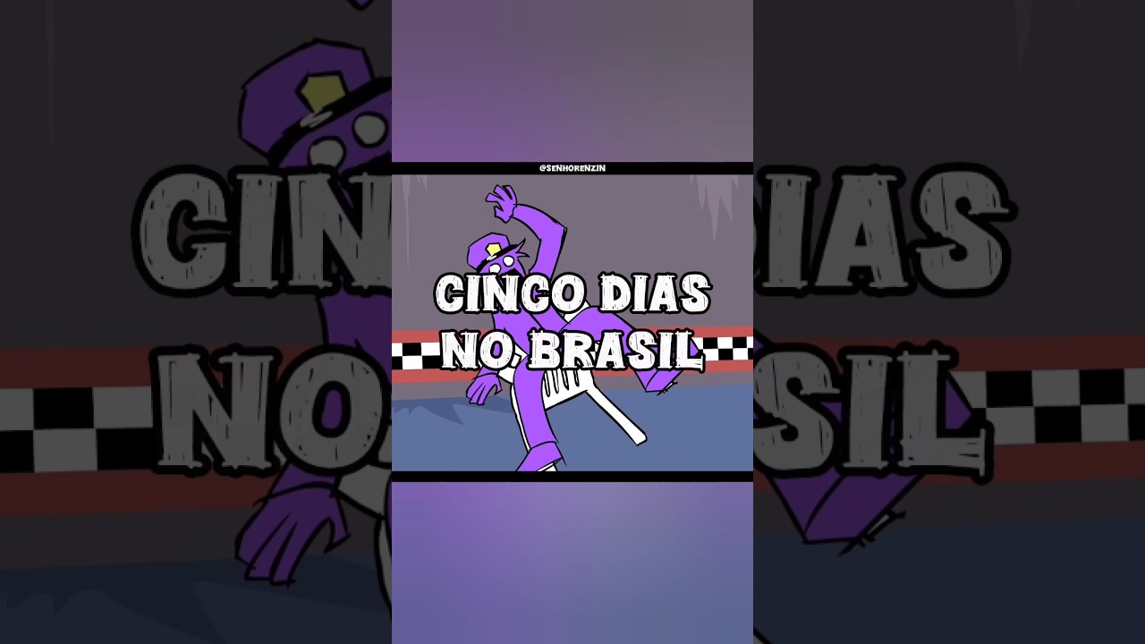 CINCO DIAS NO BRASIL!! (Dublado PT-BR) 