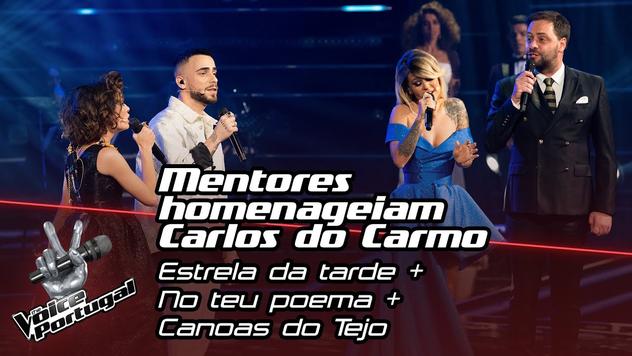 Mentores  - "Estrela da tarde" + "No teu poema" + Canoas do Tejo" | The Voice Portugal