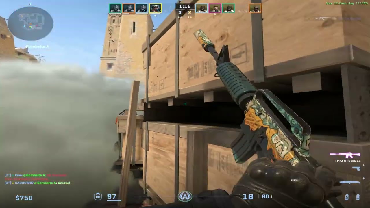 How did I even Clutch this xd | Cs2 Premier Mirage