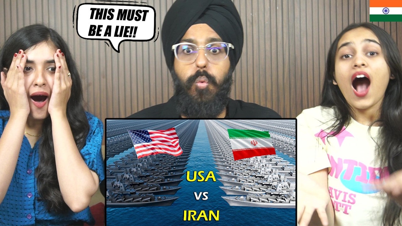 Indians REACT to U.S vs IRAN Military Power Comparison 2026!!