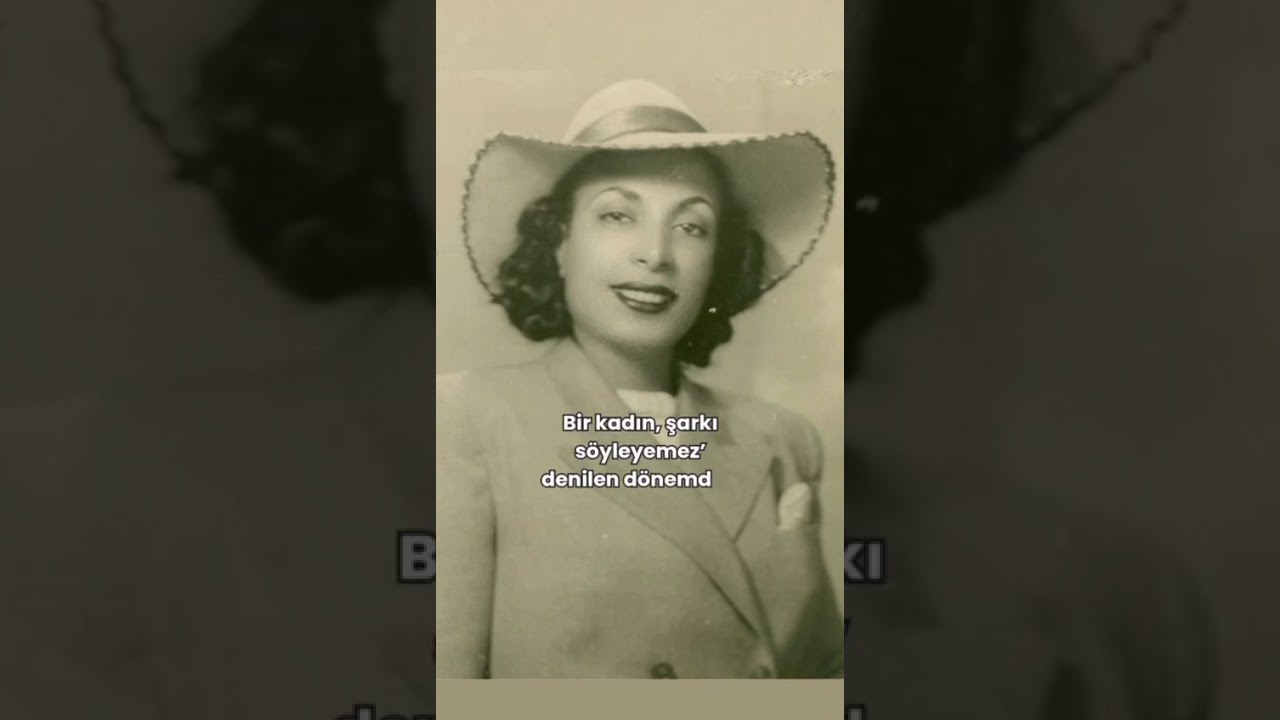 Sene 1930. Bir kadın sahneye &ccedil;ıkıyor. #safiyeayla #d&uuml;şart #m&uuml;zik #music