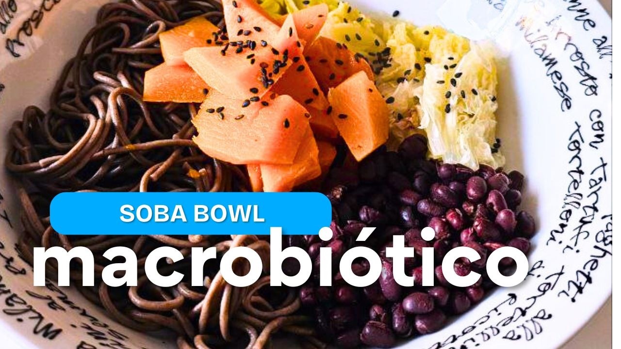 Soba bowl macrobiotico