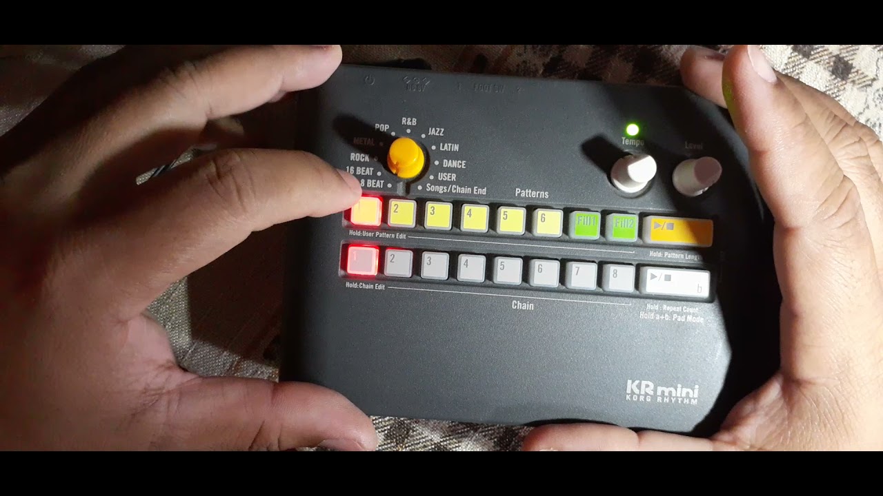 Korg KRmini: Algumas dicas !!