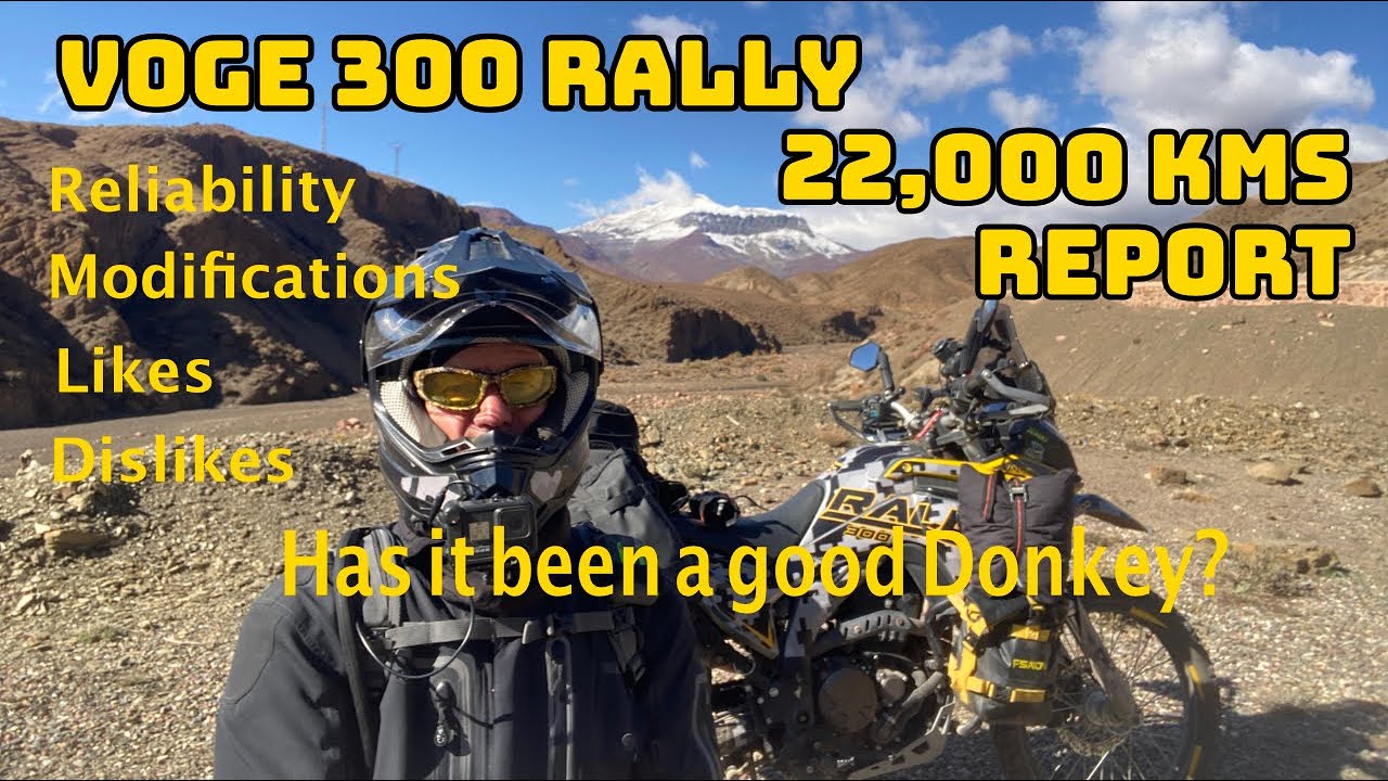 Voge 300 Rally 22,000 kms report.