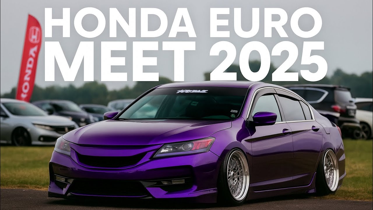 HONDA EURO MEET 2025 | Part 1 (22 Aug) | Largest Honda Meet in Europe #HEM2025 | Car Show in France