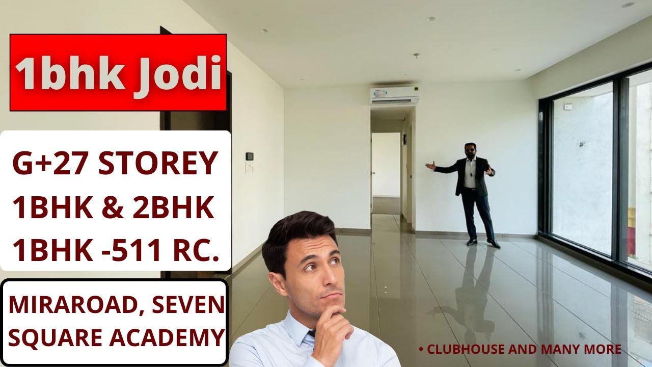1bhk Jodi flat for sale in miraroad | jodi Near RBK School Kanakia | Jodi Ramdev Park #jodiflats