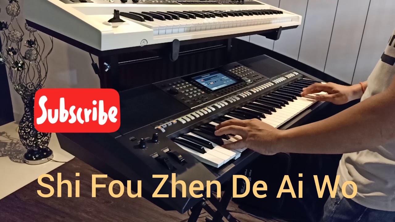 是否真的爱我 Shi Fou Zhen De Ai Wo Instrumental Music Cover by Ken Zhou ( Yamaha PSR S970 )