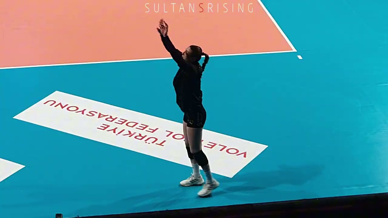 Galatasaray G&ouml;ztepe women's volleyball match highlights. Gs34 x G&ouml;ztepe35